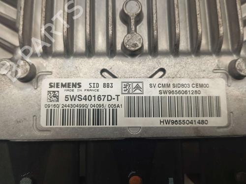 Engine control unit (ECU) PEUGEOT 407 (6D_) 2.0 HDi 135 (6DRHRH, 6DRHRE, 6DRHRG, 6DRHRJ) | BP31615550M57 - Image 5