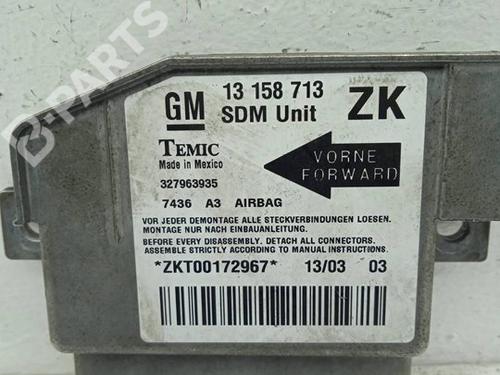 Used ECU airbags OPEL MERIVA A MPV (X03) 1.6 16V (E75) (100 hp) 4305365