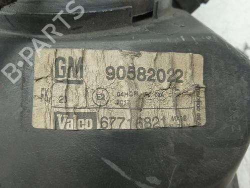 Right headlight OPEL ZAFIRA A MPV (T98) | BP4288060C29