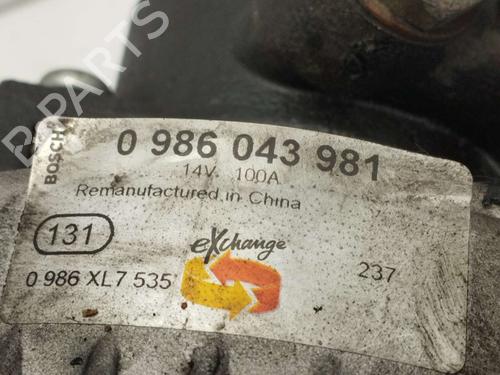 Alternator HONDA CIVIC VII Hatchback (EU, EP, EV) 1.7 CTDi (EP4, EU9) | BP31617603M7 - Image 2