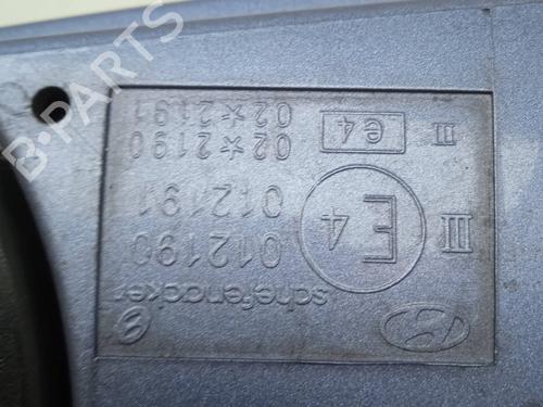 Right mirror HYUNDAI GETZ (TB) 1.5 CRDi | BP4307235C27