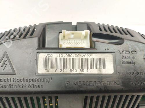 Instrument cluster MERCEDES-BENZ E-CLASS (W211) E 270 CDI (211.016) | BP34055663C47 - Image 3