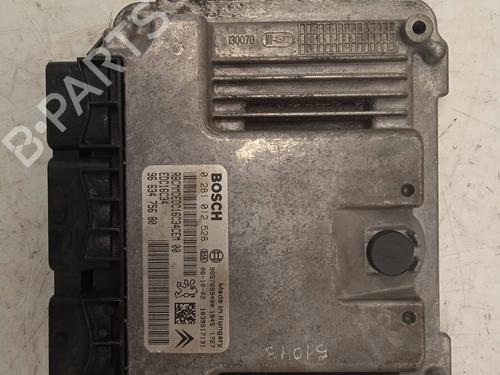 Engine control unit (ECU) PEUGEOT 206 SW (2E/K) 1.4 HDi | BP11158651M57 - Image 2