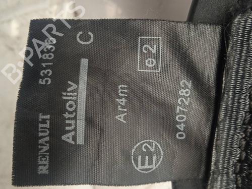 Cinto de segurança traseiro central DACIA SANDERO | BP11161689I27 - Image 3