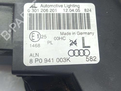 Left headlight AUDI A3 (8P1) 1.9 TDI | BP31906945C28 - Image 5