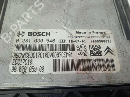 Engine control unit (ECU) CITROËN BERLINGO / BERLINGO FIRST MPV (MF_, GJK_, GFK_) 1.6 HDI 75 (MF9HW, GJ9HWC, GF9HWC, GN9HWC) | BP11507203M57