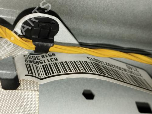 Right curtain airbag CHEVROLET AVEO Hatchback (T300) 1.2 | BP24403831C12