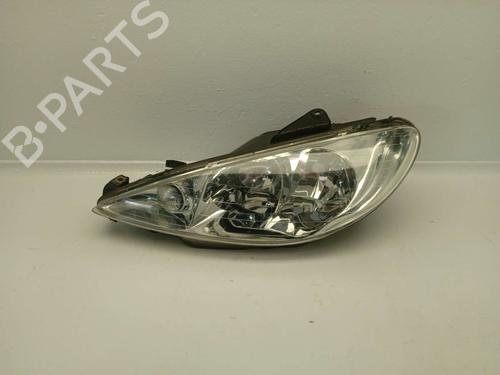 Used Left headlight PEUGEOT 206 Hatchback (2A/C) [1998-2012]  31615344