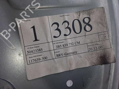 Rear right window mechanism VW PASSAT B5.5 (3B3) 1.9 TDI | BP18054399C25