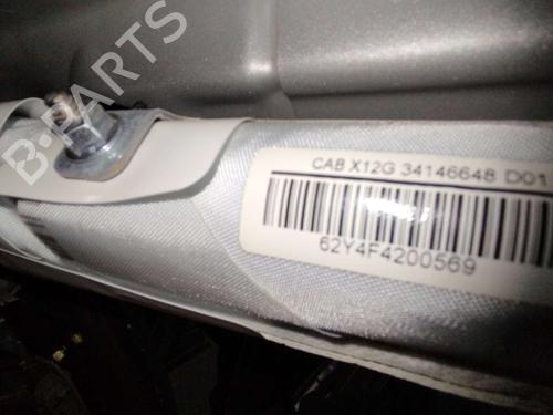 Used Right curtain airbag NISSAN LEAF (ZE0) Electric (109 hp) 21218520