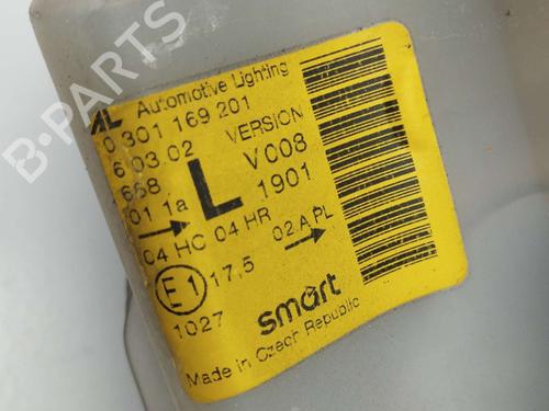 Left headlight SMART CITY-COUPE (450) 0.6 (450.330, 450.332) | BP4337327C28 