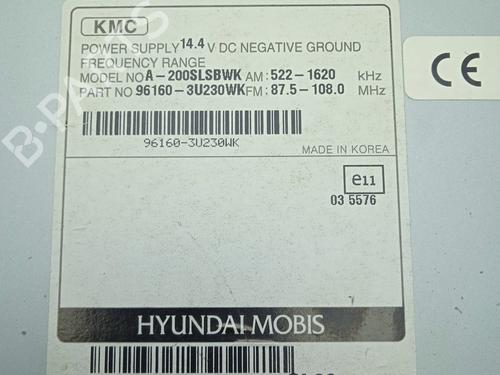 Radio KIA SPORTAGE III (SL)  | BP31618432E6 