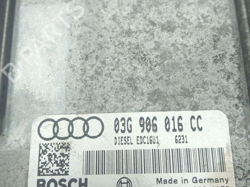 Engine control unit (ECU) AUDI A3 (8P1) 1.9 TDI | BP31917729M57