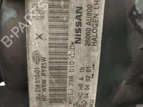 Left headlight NISSAN PRIMERA Hatchback (P12) | BP31615292C28