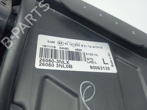 Left headlight NISSAN LEAF (ZE0) Electric | BP20224955C28