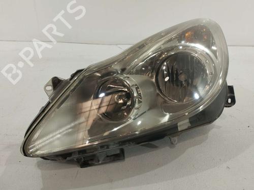 Used Left headlight OPEL CORSA D (S07) [2006-2015]  31617189