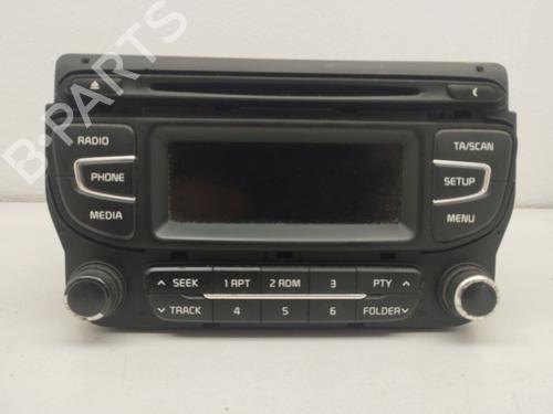 Used Radio Radio KIA PRO CEE'D (JD) 1.6 CRDi 110 (110 hp) 34444173 34444173