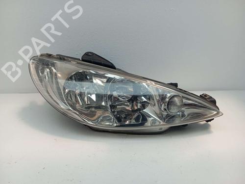 Used Right headlight PEUGEOT 206 Hatchback (2A/C) [1998-2012]  31615659