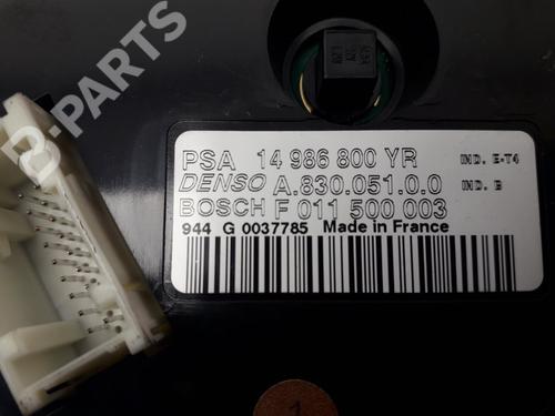 Climate control PEUGEOT 807 (EB_) | BP11149618I5