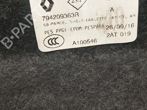 Rear parcel shelf RENAULT CAPTUR I (J5_, H5_) 1.2 TCe 120 | BP34221798C85  - Image 5