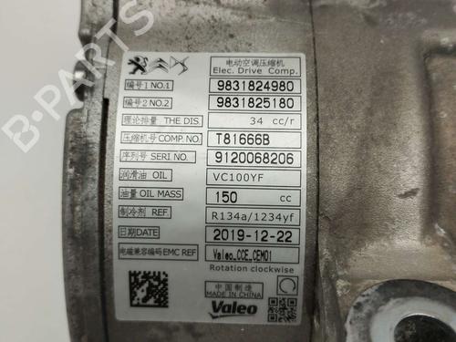 AC compressor DS DS 7 (J4_, JC_) E-TENSE 4x4 300 (J45GBU) | BP40096539M34 - Image 3