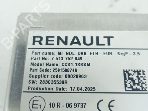 Bilradio RENAULT CLIO V (B7_) 1.0 TCe 90 (B7MT) | BP36865366E6 - Image 5