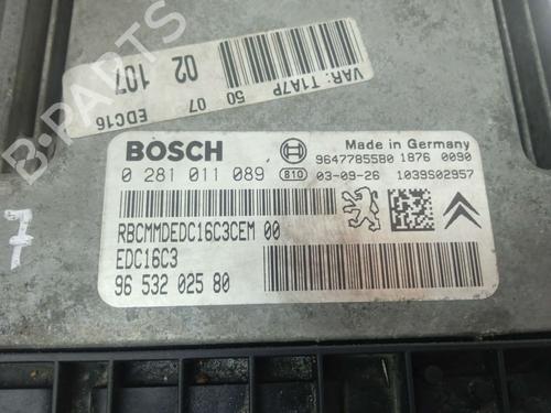 Engine control unit (ECU) PEUGEOT 206 Hatchback (2A/C) | BP31617997M57