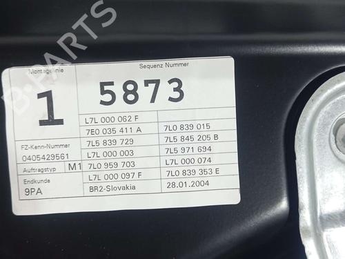 Rear left window mechanism PORSCHE CAYENNE (9PA) | BP20036476C24