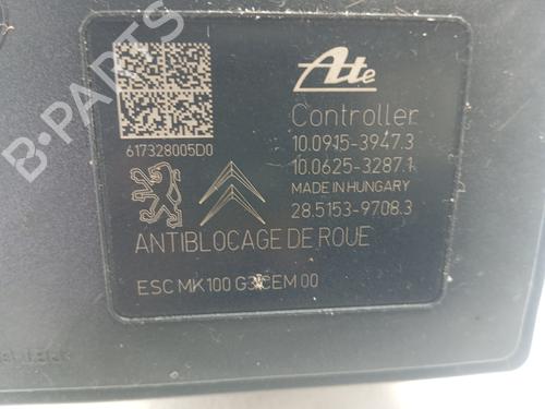 ABS pump CITROËN C-ELYSEE (DD_) 1.6 BlueHDi 100 | BP20307142M43 