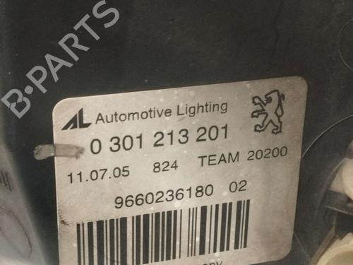 Left headlight PEUGEOT 407 (6D_) | BP31618994C28