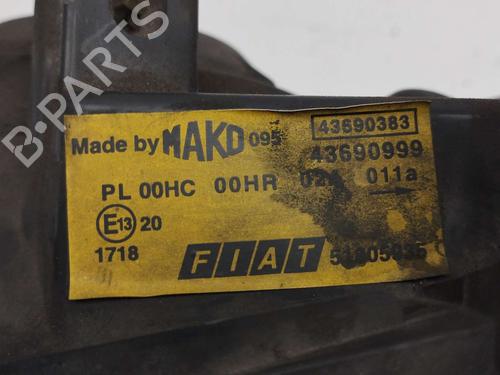 Left headlight FIAT DOBLO Box Body/MPV (223_) | BP31615467C28