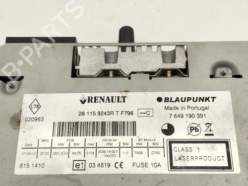 Radio RENAULT FLUENCE (L3_) 1.5 dCi (L30B) | BP38924775E6 - Image 5
