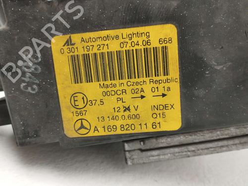 Left headlight MERCEDES-BENZ A-CLASS (W169) A 170 (169.032, 169.332) | BP31616026C28