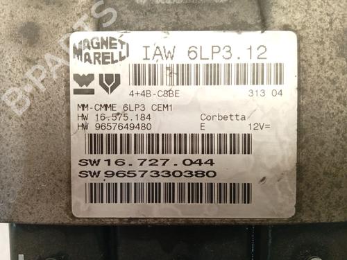 Engine control unit (ECU) PEUGEOT 607 (9D, 9U) 2.2 16V | BP40183733M57 - Image 7