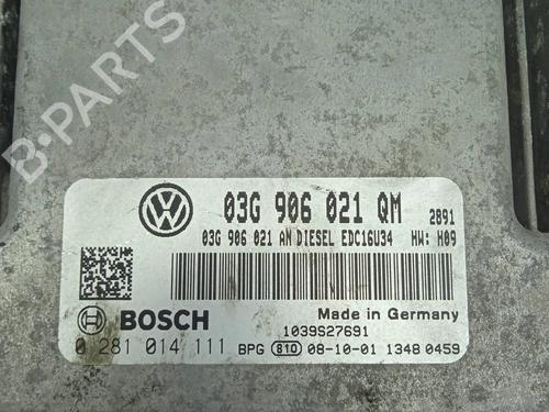 Engine control unit (ECU) SKODA SUPERB II (3T4) 1.9 TDI | BP4621766M57
