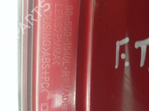 Left taillight PEUGEOT 307 (3A/C) 1.6 HDi 110 | BP31619814C34 