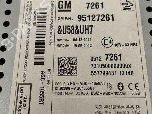 Radio CHEVROLET AVEO Hatchback (T300) | BP24371759E6 - Image 2