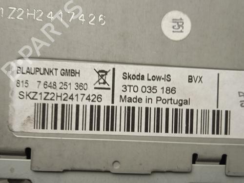 Used Radio Radio SKODA SUPERB II (3T4) 1.9 TDI (105 hp) 4621775 4621775
