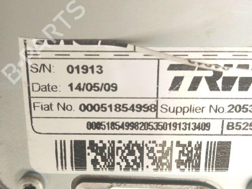 Steering column FIAT BRAVO II (198_) 1.6 D Multijet (198AXH1B) | BP31620668M21