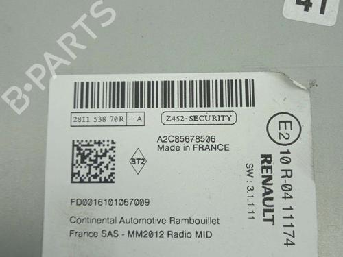 Radio RENAULT ZOE (BFM_) ZOE | BP32264793E6  - Image 5