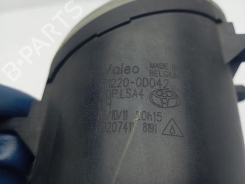 Left front fog light TOYOTA AURIS (_E15_) 1.8 Hybrid (ZWE150_, ZWE150R) | BP24457097C30