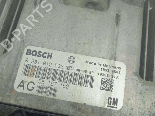 Engine control unit (ECU) OPEL VECTRA C GTS (Z02) 1.9 CDTI (F68) | BP16123368M57 - Image 2