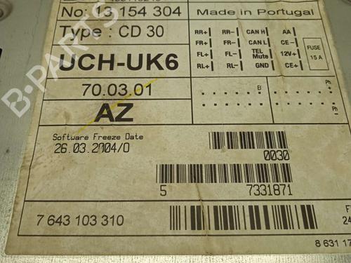 radio-opel-astra-h-gtc-a04-453116246-2005-2006-2007-2008-2009-2010-4317496 main image