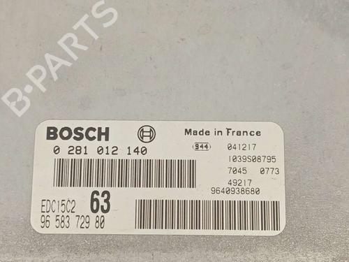 Engine control unit (ECU) PEUGEOT 307 (3A/C)  | BP31616943M57 