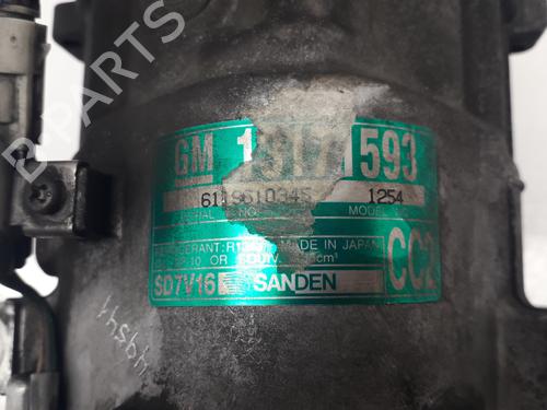 AC compressor OPEL VECTRA C (Z02) 2.2 DTI 16V (F69) | BP11149684M34