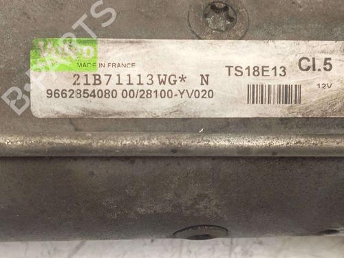 Starter PEUGEOT 307 (3A/C) 1.6 HDi 110 | BP31619810M8