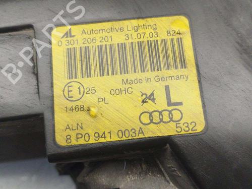 Left headlight AUDI A3 (8P1) 1.9 TDI | BP31620417C28