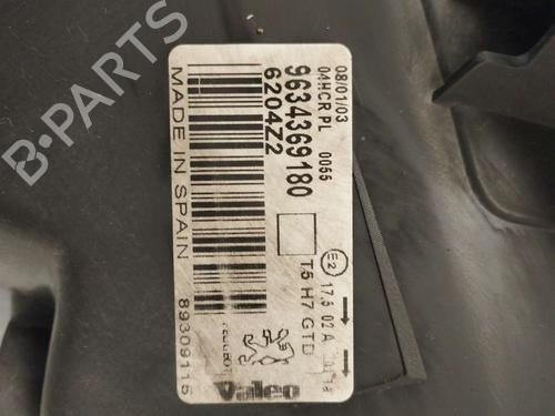 Left headlight PEUGEOT 307 (3A/C) | BP24900504C28