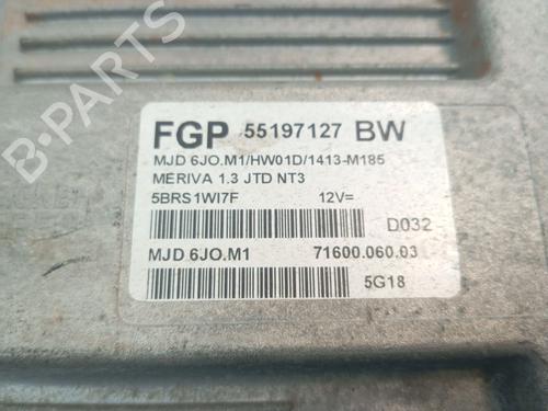 Engine control unit (ECU) OPEL MERIVA A MPV (X03) 1.3 CDTI (E75) | BP37520304M57 - Image 3