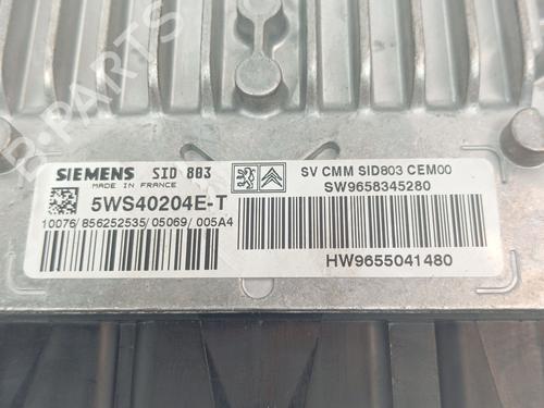 Engine control unit (ECU) PEUGEOT 407 (6D_) 2.0 HDi 135 (6DRHRH, 6DRHRE, 6DRHRG, 6DRHRJ) | BP38488415M57  - Image 5